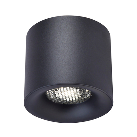 ST761.443.10 Светильник потолочный черный LED 1*10W 4000K 530Lm Ra 36° IP20 D80xH70 170-240VV