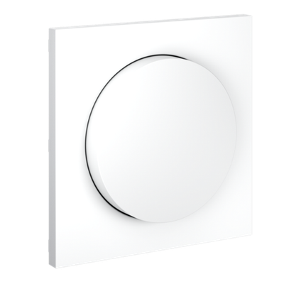 VLS002002 Накладка для светорегулятора поворотно-нажимного, S70 (белый матовый). (ТМ Maytoni)