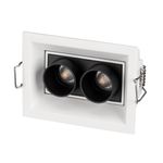 Светильник MS-ORIENT-BUILT-TURN-TC-S67x90-5W Warm3000 (WH-BK, 30 deg, 230V) (Arlight, IP20 Металл, 5 лет)