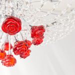 Eletto Rosa EL325P12.2 Люстра подвесная Хром