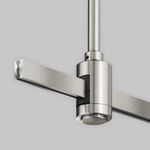 Основание потолочное Long 385мм для блока питания с вводом питания Flarity платина TRA159C-BB1-PT. TM Maytoni