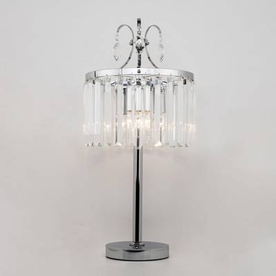 Citilux Инга CL335831 Настольная лампа хрустальная Хром