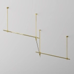 Шинопровод 1 м Flarity латунь, TRX154-111BS. TM Maytoni