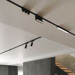 Flat Magnetic Трековый светильник 5W 4000K Unity чёрный 85092/01