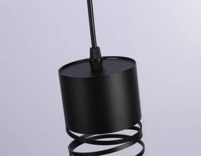Светильник подвесной TN71109 BK черный GX53 max 12W D82*1135