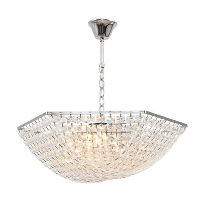 8377/5 NEOCLASSI LN хром/прозрачный, металл/хрусталь Люстра подвесная E27 5*60W 220V AMALIA