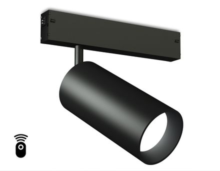 Светильник светодиодный диммируемый для шинопровода Magnetic 220V GL1232 BK черный IP20 24W 3000K-6400K 36° D65*140 (Без ПДУ)