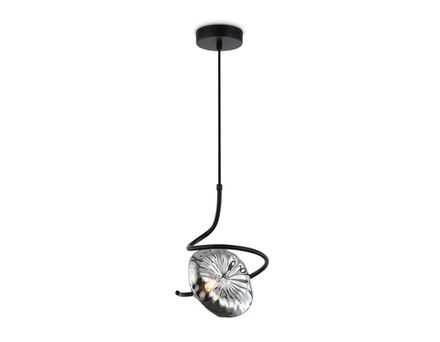 Светильник подвесной LH15001 BK/SM черный/дымчатый G9 max 40W D190*1400