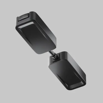 Коннектор питания прямой Radity встраиваемый черный, TRA084C-B-12. TM Maytoni