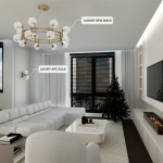 Люстра Crystal Lux LUXURY SP16 GOLD 2270/316