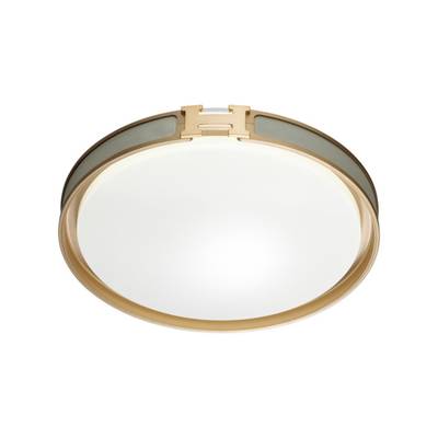7654/DL COLOR SN 80 Светильник пластик/белый/серый/золотой LED 48Вт 4000К D405 IP43 FAVEMO GREY