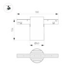 Светильник MAG-ORIENT-AXIO-R60-10W Warm3000 (BK, 24 deg, 48V) (Arlight, IP20 Металл, 5 лет)
