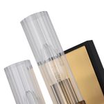 SL336.301.02 Бра ST-Luce Коричневый, Бронза/Прозрачный E14 2*60W