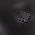 VLSM000412 Клавиши для выключателя/переключателя двухклавишного с подсветкой, S70 Metal (антрацит). (ТМ Maytoni)