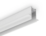 Шинопровод встраиваемый под ГКЛ 12,6мм Magnetic 220V GL1009 WH белый IP20 2000*62.5*56 (заглушки в комплекте)
