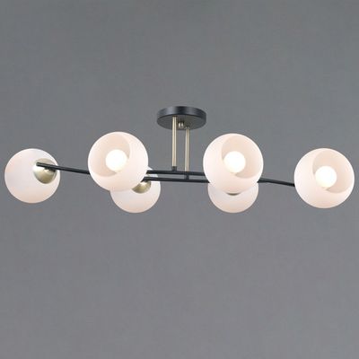 IL0798-6CSQ-25 BK AB TRENTO светильник потолочный