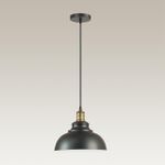 3675/1 SUSPENTIONI LN18 216 матовый черный Подвес E27 60W 220V DARIO