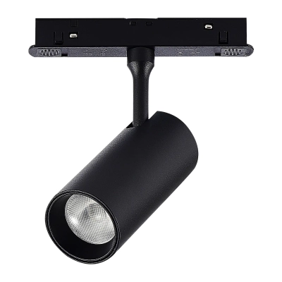 ST375.406.07 Магнитный трековый светильник SMART Черный LED 1*7W 2700K-6500K 630Lm Ra90 36° IP20 L100xW45xH85 48V