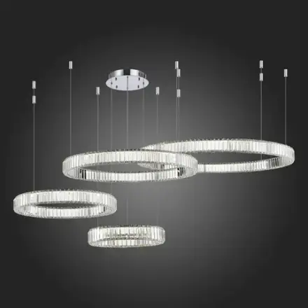 SL1622.103.04 Люстра подвесная ST-Luce Хром/Прозрачный LED 1*190W 4000K