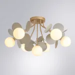Потолочная люстра Arte Lamp PEACOCK A1369PL-7GY, 7хG9
