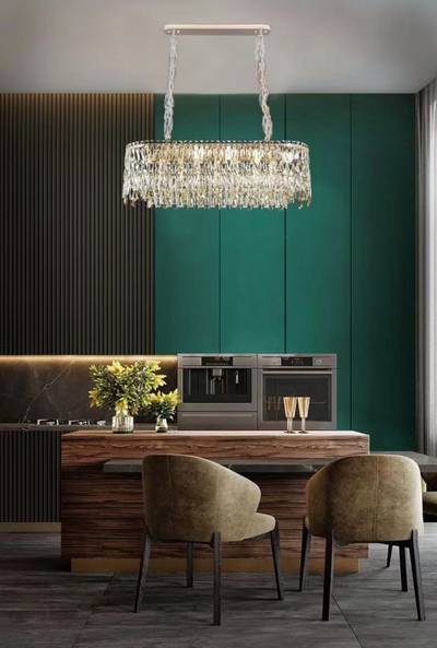 Люстра подвесная The Empress Chrome FL1062-21P, E14х21