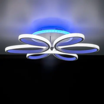 Citilux Сезар Смарт CL233A150E RGB Умная люстра Белая