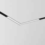 Трековый светильник Базис угловой / Basis Angle Gravity 4000K 24Вт 120°, TR078-2-24W4K-B. TM Maytoni