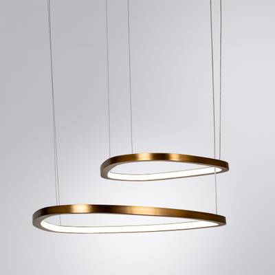 Подвесная люстра Arte Lamp MADISON A2194SP-2PB, 1хLED