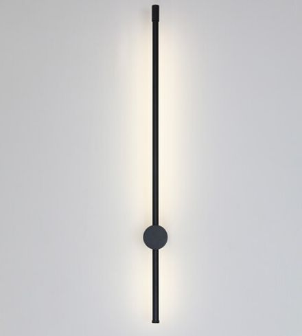 08423-80,19(4000K) Бра Локи черный h80 w10,5*6 Led 16W (4000K)