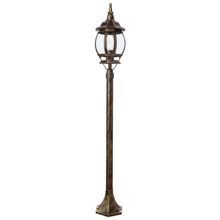 Парковый светильник Arte Lamp ATLANTA A1046PA-1BN, 1хE27