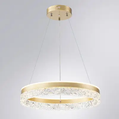 Подвесная люстра Arte Lamp APOLLO A2549SP-75GO, 1хLED