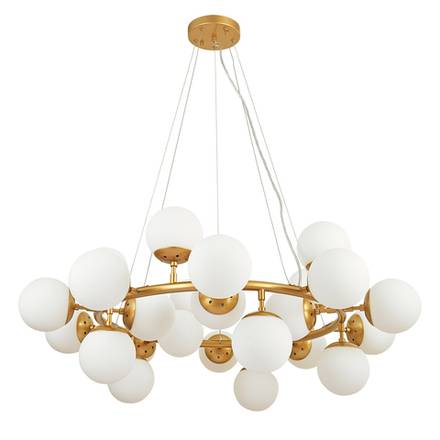 Подвесная люстра Arte Lamp BOLLA A1664SP-25GO, 25хE14
