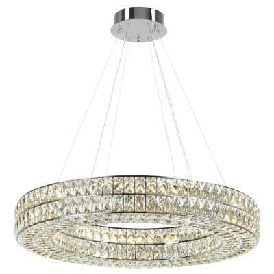 4927/85L L-VISION ODL24 583 хром/металл/хрусталь Люстра LED 85W 4000K 5074Лм PANTA
