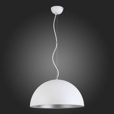 SL279.503.01 Светильник подвесной ST-Luce Белый/Белый, Серебристый E27 1*60W