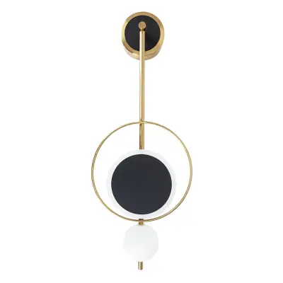 Настенный светильник Arte Lamp POLARIS A2604AP-7BK, 1хLED