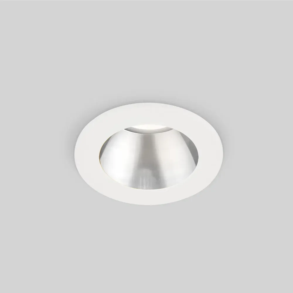 Встраиваемый точечный светодиодный светильник 25023/LED 7W 4200K WH/SL белый/серебро Встраиваемый точечный светодиодный светильник 25023/LED 7W 4200K WH/SL белый/серебро
