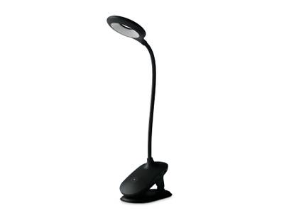 Светильник светодиодный настольный DE703 BK черный LED 3000-6000K 6W
