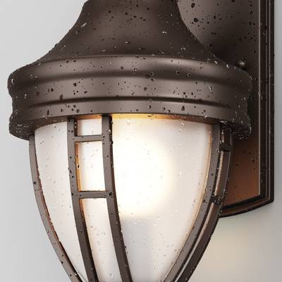 Настенный светильник (бра) Rivoli E27х1, IP44, O027WL-01B. TM Maytoni
