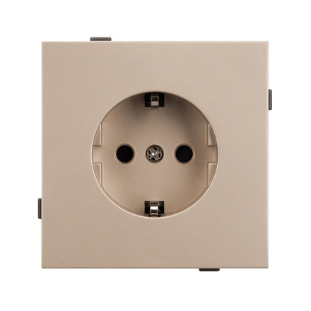 Механизм электрической розетки SCT-TENDO-MEU1-PL-GD (230V, 16A) (Arlight, -)