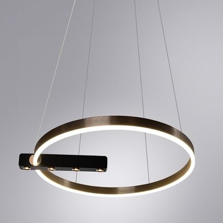 Подвесная люстра Arte Lamp VERITATE A2221SP-1BR, 1хLED