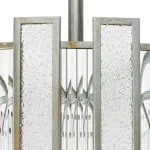 712064 Люстра AGAVE 6х40W E27 СЕРЕБРО С ПАТИНОЙ/ПРОЗРАЧНЫЙ Lightstar