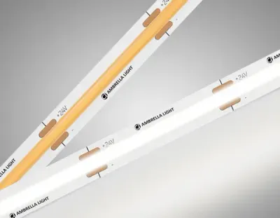 Светодиодная лента GS4752 COB 528Led/14W m/ 24V IP20 4500K/ 5m*10mm*2mm кратность резки 45.45mm (2 конт.)
