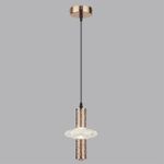 8009/6L LEDIO LN25 золото/прозрачный металл/акрилл Подвес LED 6W 220V 4000K CRISTIE