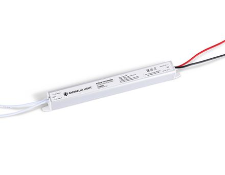 Блок питания ультратонкий для светодиодной ленты 12V 18W 1.5A IP20 185-260V 172*18*18 GS8601