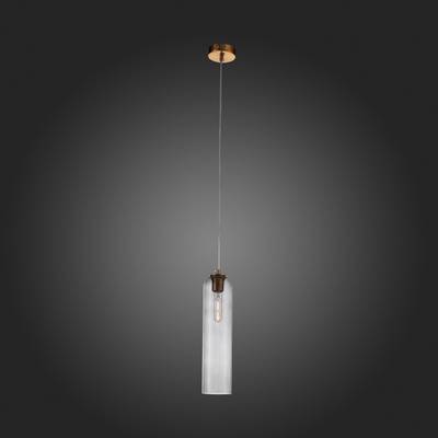 SL1145.343.01 Светильник подвесной ST-Luce Латунь/Дымчатый E27 1*60W