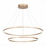 ST605.243.91 Светильник подвесной ST-Luce Золотистый/Белый LED 1*91W 4000K