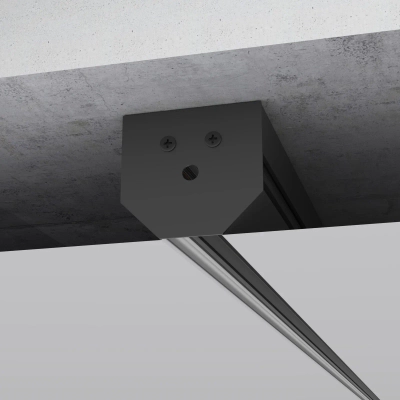 Slim Magnetic Заглушки для шинопровода в натяжной потолок 85204/00 черный 2 шт. 85206/00