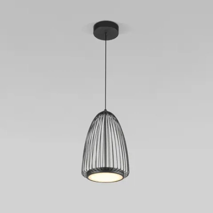 Подвесной светодиодный светильник 40009/1 LED черный, LED