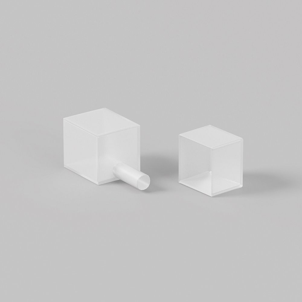 Заглушки для гибкого неона 18x16 мм 2 шт. (выход прямой), 432049. TM Maytoni