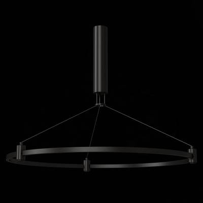 ST025.403.00 Шинопровод-кольцо FARM с подвесами и основанием под блок питания ST-Luce Черный